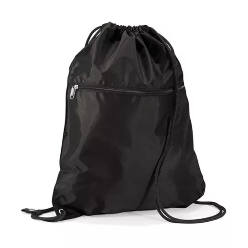 Tornazsák tornatáska  Hátizsák Quadra Premium Gymsac   Fekete   urespolo.hu