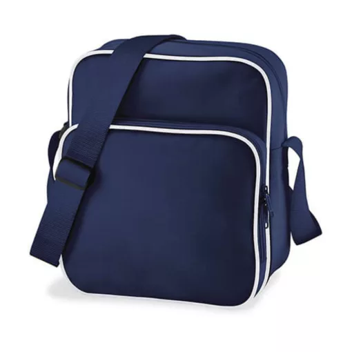 Válltáska   Bag Base Retro Day Bag   Fekete/Fehér   urespolo.hu