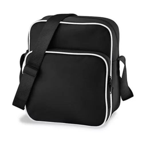 Válltáska   Bag Base Retro Day Bag   Sötétkék/Fehér   urespolo.hu