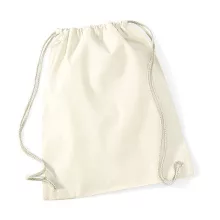 Tornazsák tornatáska  Hátizsák Westford Mill Cotton Gymsac   Naturál   urespolo.hu