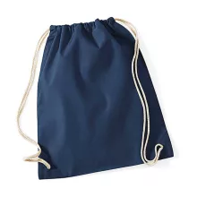 Tornazsák tornatáska  Hátizsák Westford Mill Cotton Gymsac   Sötétkék (navy)   urespolo.hu