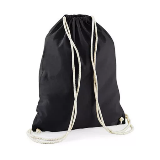 Tornazsák tornatáska  Hátizsák Westford Mill Cotton Gymsac   Zafírkék   urespolo.hu