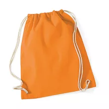 Tornazsák tornatáska  Hátizsák Westford Mill Cotton Gymsac   Narancssárga   urespolo.hu
