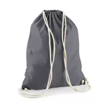 Tornazsák tornatáska  Hátizsák Westford Mill Cotton Gymsac   Klasszikus Rózsaszín/Fehér   uresp