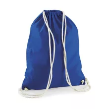 Tornazsák tornatáska  Hátizsák Westford Mill Cotton Gymsac   Pasztel Rózsaszín/Fehér   urespolo