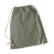 Tornazsák tornatáska  Hátizsák Westford Mill Cotton Gymsac   Oliva zöld   urespolo.hu