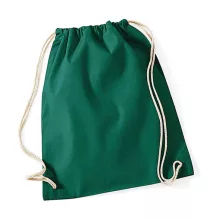 Tornazsák tornatáska  Hátizsák Westford Mill Cotton Gymsac   Sötétzöld   urespolo.hu