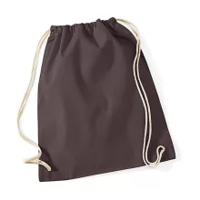 Tornazsák tornatáska  Hátizsák Westford Mill Cotton Gymsac   Csokoládébarna   urespolo.hu