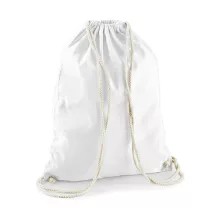 Tornazsák tornatáska  Hátizsák Westford Mill Cotton Gymsac   Csokoládébarna   urespolo.hu