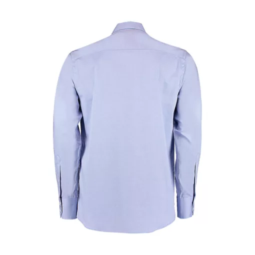 Férfi hosszú ujjú Ing Kustom Kit Tailored Fit Premium Oxford Shirt S, Világos kék