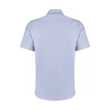Férfi rövid ujjú Ing Kustom Kit Tailored Fit Premium Oxford Shirt SSL 2XL, Világos kék
