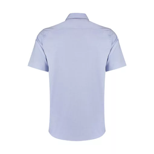 Férfi rövid ujjú Ing Kustom Kit Tailored Fit Premium Oxford Shirt SSL 2XL, Világos kék