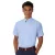 Férfi rövid ujjú Ing B and C Oxford SSL/men Shirt S, kék Chip