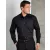 Férfi hosszú ujjú Ing Kustom Kit Tailored Fit City Shirt S, Fekete