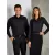 Férfi hosszú ujjú Ing Kustom Kit Tailored Fit City Shirt S, Fekete