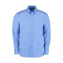 Férfi hosszú ujjú Ing Kustom Kit Tailored Fit City Shirt 2XL, Világos kék