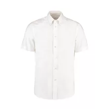Férfi rövid ujjú Ing Kustom Kit Tailored Fit City Shirt SSL S (37cm), Fehér