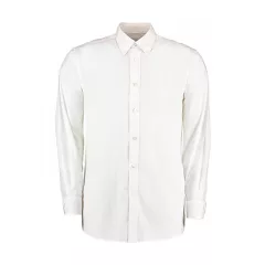 Férfi hosszú ujjú Ing Kustom Kit Tailored Fit Business Shirt 2XL, Fehér