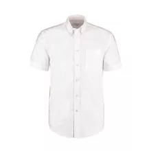 Férfi rövid ujjú Ing Kustom Kit Classic Fit Workwear Oxford Shirt SSL S, Fehér