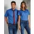 Férfi rövid ujjú Ing Kustom Kit Classic Fit Workwear Oxford Shirt SSL XS, Világos kék