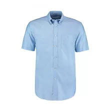 Férfi rövid ujjú Ing Kustom Kit Classic Fit Workwear Oxford Shirt SSL M, Világos kék