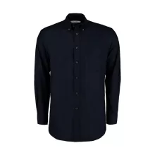 Férfi hosszú ujjú Ing Kustom Kit Classic Fit Workwear Oxford Shirt L, French Sötétkék (navy)