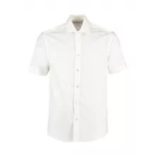 Férfi rövid ujjú Ing Kustom Kit Classic Fit Premium Cutaway Oxford Shirt SSL 2XL, Fehér