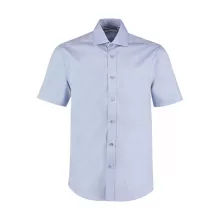 Férfi rövid ujjú Ing Kustom Kit Classic Fit Premium Cutaway Oxford Shirt SSL M, Világos kék