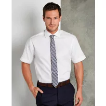 Férfi rövid ujjú Ing Kustom Kit Classic Fit Premium Cutaway Oxford Shirt SSL M, Világos kék