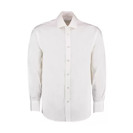 Férfi hosszú ujjú Ing Kustom Kit Classic Fit Premium Cutaway Oxford Shirt 2XL, Fehér
