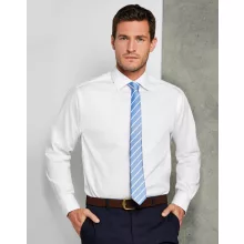 Férfi hosszú ujjú Ing Kustom Kit Classic Fit Premium Cutaway Oxford Shirt 2XL, Fehér