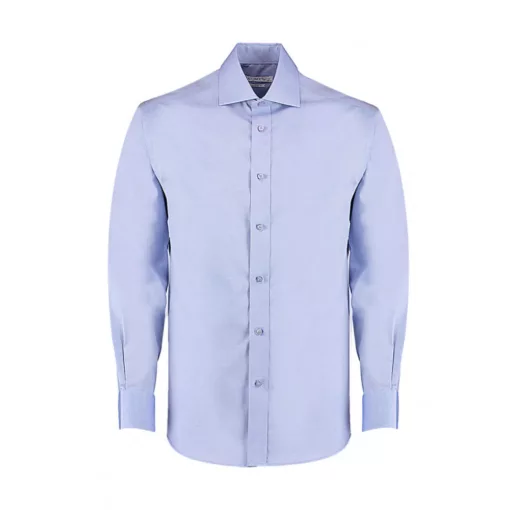 Férfi hosszú ujjú Ing Kustom Kit Classic Fit Premium Cutaway Oxford Shirt XL, Világos kék