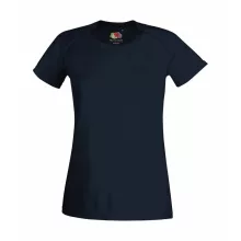 Női Sport és Fitnessz  Rövid ujjú Fruit of the Loom Performance T Lady-Fit   Fehér   urespolo.h