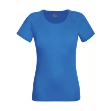 Női Sport és Fitnessz  Rövid ujjú Fruit of the Loom Performance T Lady-Fit   Fehér   urespolo.h