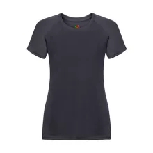 Női Sport és Fitnessz  Rövid ujjú Fruit of the Loom Performance T Lady-Fit   Mély sötétkék (nav