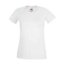 Női Sport és Fitnessz  Rövid ujjú Fruit of the Loom Performance T Lady-Fit   Világos sárga   ur