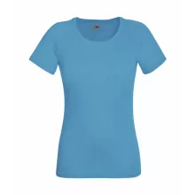 Női Sport és Fitnessz  Rövid ujjú Fruit of the Loom Performance T Lady-Fit   Világos sárga   ur
