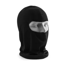 Uniszex gokart maszk, motoros maszk, símaszk Beechfield Microfibre Balaclava Egy méret, Fekete