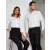 Férfi hosszú ujjú Ing Kustom Kit Tailored Fit Poplin Shirt XS, Fekete