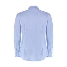 Férfi hosszú ujjú Ing Kustom Kit Slim Fit Stretch Oxford Shirt LS 2XL, Világos kék