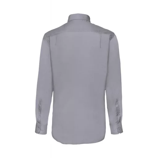 Férfi hosszú ujjú Ing Fruit of the Loom Oxford Shirt LS M, Oxford szürke
