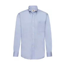 Férfi hosszú ujjú Ing Fruit of the Loom Oxford Shirt LS M, Oxford kék