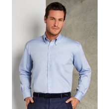 Férfi hosszú ujjú Ing Kustom Kit Classic Fit Premium Oxford Shirt XS, Világos kék