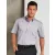 Férfi rövid ujjú Ing Kustom Kit Classic Fit Premium Oxford Shirt SSL S, Burgundi vörös