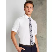 Férfi rövid ujjú Ing Kustom Kit Slim Fit Business Shirt S, Világos kék