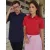 Férfi rövid ujjú Ing Fruit of the Loom Poplin Shirt L (43), Sötétkék (navy)