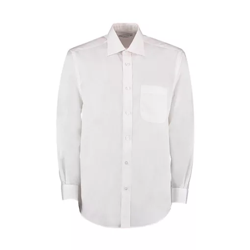 Férfi hosszú ujjú Ing Kustom Kit Classic Fit Business Shirt L, Fehér