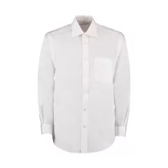 Férfi hosszú ujjú Ing Kustom Kit Classic Fit Business Shirt XL, Fehér