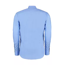 Uniszex hosszú ujjú Ing Kustom Kit Slim Fit Business Shirt LS M, Világos kék