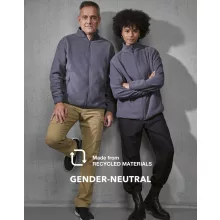 B and C Reset Polar Fleece FG001 Dark Grey XS
